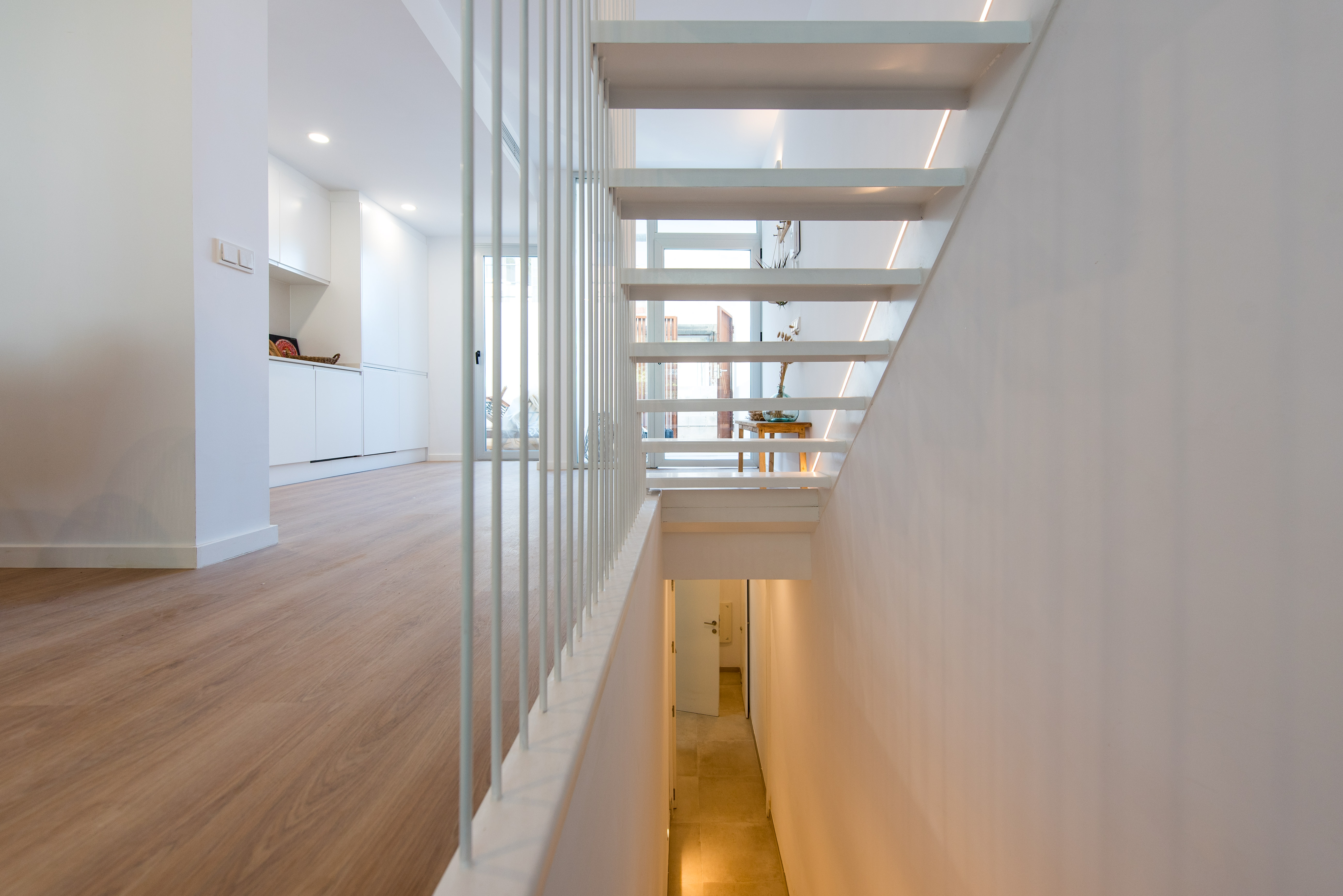 resa estates ibiza new complex 2022 san antonio investment  hallway and staircase.jpg